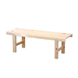 YOUBI Hinoki wood bench (unpainted)