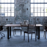 Fuji Bespoke Dining Table with Square Legs