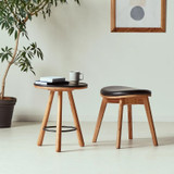 MORITA 9x9 SENDAN Leather Stool