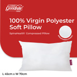 Goodnite SpinaHealth Polyester Compress Pillow (Soft)