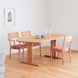 SHIRAKAWA NEO Oval Table with 2 Legs