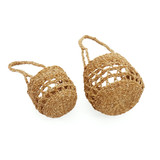 SHESAY Seagrass Hanging Basket