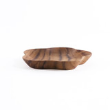 SHESAY Teakwood Bud-shaped Plate