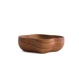 SHESAY Teakwood flower-shaped Bowl
