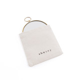 SHESAY BRASS Mirror Opera with Pouch