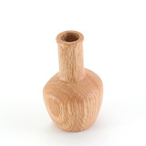 SHESAY High-Necked Wooden Flower Vase with Magnet