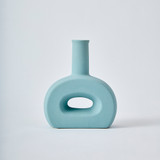 SHESAY Porcelain Flower Vase Atre Wide