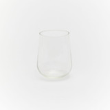 SHESAY Crown Glass Flower Vase Oval