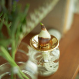 SHESAY Brass Round Plant Tray