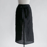 SHESAY Skirt Apron Linen Stripe Calm