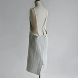 SHESAY Full Apron Waffle Stripe