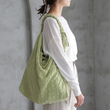 SHESAY Drawstring Gathered Handle Bag