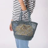 SHESAY Abaca Openwork Bag
