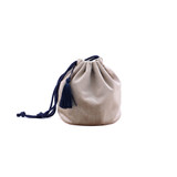 SHESAY Velour Pouch Bag