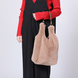 SHESAY Cottony Fur Bag