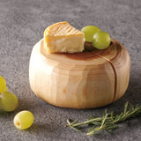 YOUBI Oki cedar/Camembert-shaped log plate
