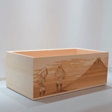 HINOKI SOKEN Modern Wooden bathtub MW yakie