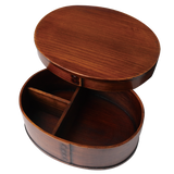 WAKACHO Magewappa bento box Oval one-tier Small Suri lacquer