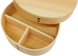 WAKACHO Magewappa Wooden rice ball bento box small Natural