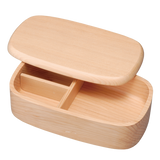 WAKACHO Magewappa Hollowed square one tier bento box NA