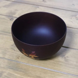 WAKACHO Makie Donburi Bowl DBR Autumn Leaves