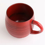 WAKACHO Wooden Brushed Egg Cup Red