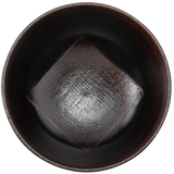 WAKACHO Wooden Large Bowl Black