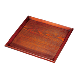 WAKACHO Wooden Square Zen Tray Laquer