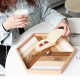 WAKACHO Parquet Hexagon Tray