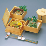 YOUBI Kiwami square Three-tier bento