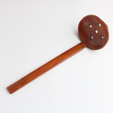 WAKACHO Wooden Tortoise Shell Ladle with Holes
