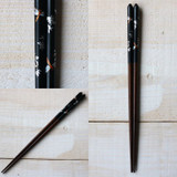 WAKACHO Wooden Chopsticks Rakutonbo Black