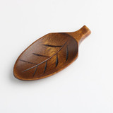 WAKACHO Wooden Chopsticks Rest Leaf