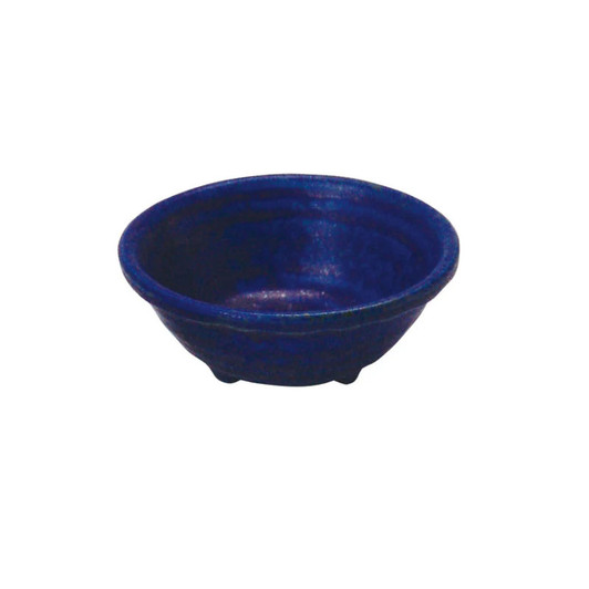 YOUBI Three-legged small bowl navy blue