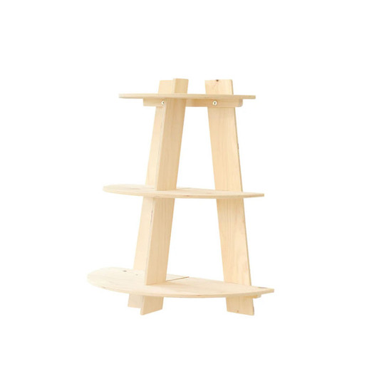 YOUBI Hinoki Plywood Support Tower table display