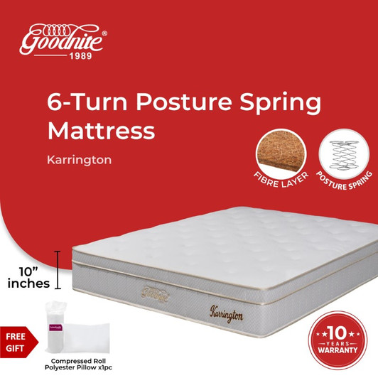 Goodnite Karrington 6 Turn Posture Spring Mattress