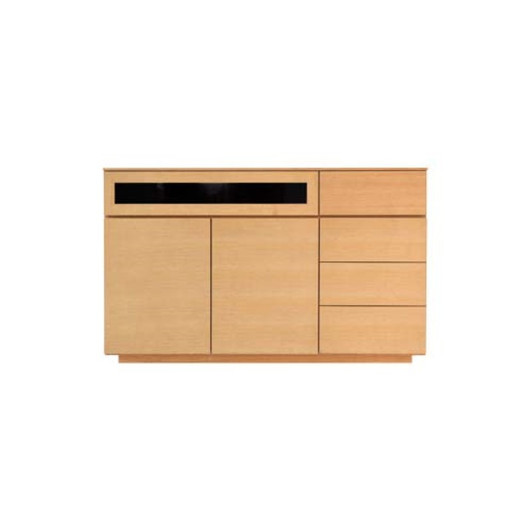 SHIRAKAWA Plain High TV Stand with drawers