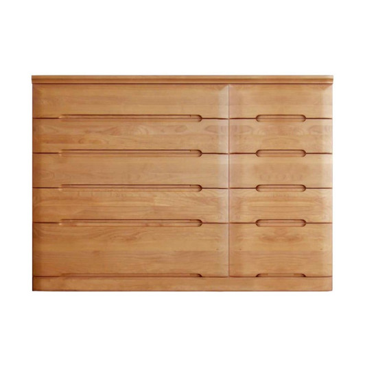 MARUTA PLUM 5-Drawer Chest L
