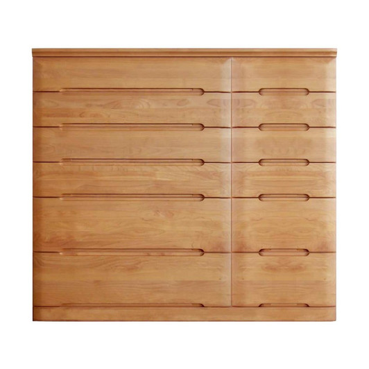 MARUTA PLUM 6-Drawer Chest L