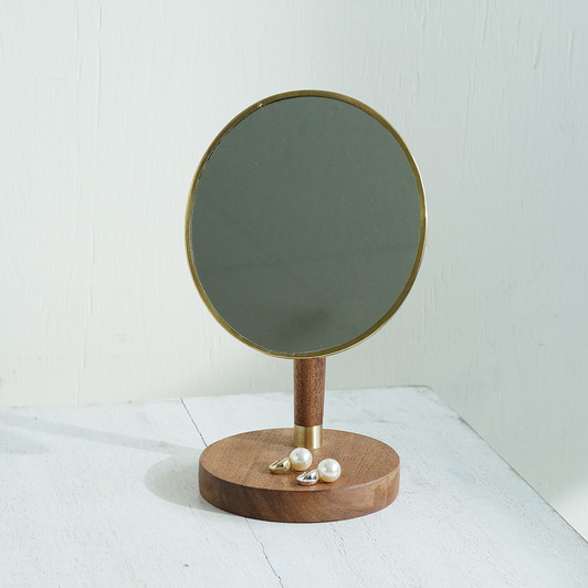 SHESAY Oval Stand Mirror