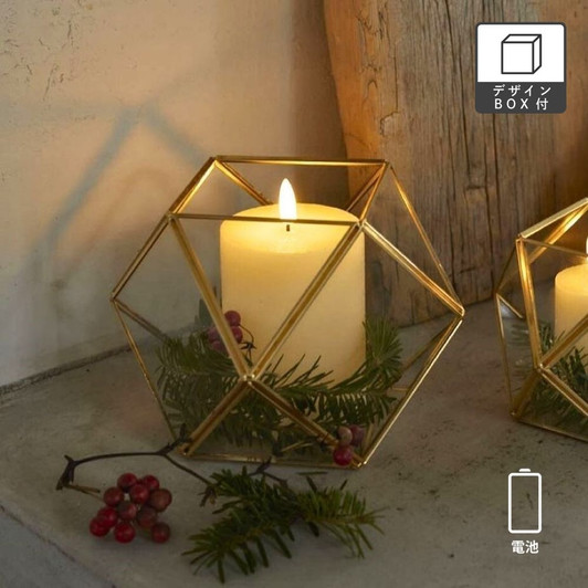 SHESAY LED light Candle Pillar