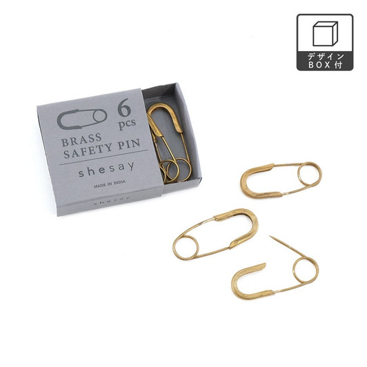 SHESAY BRASS Safety Pins