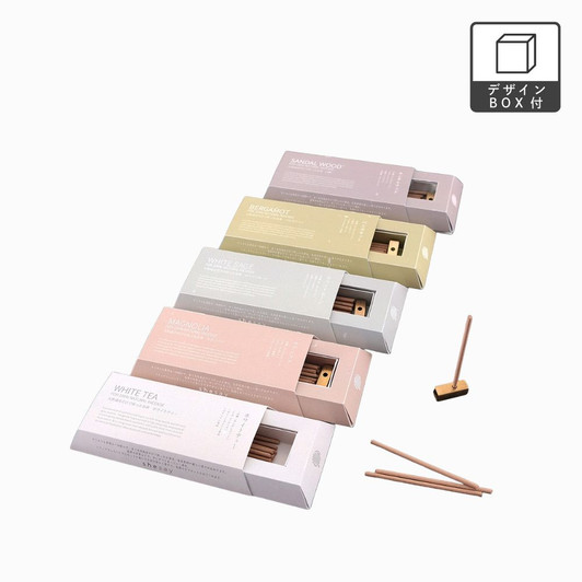 SHESAY Short Natural Incense with Incense Holder