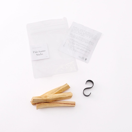 SHESAY Palo Santo and Iron Holder Set