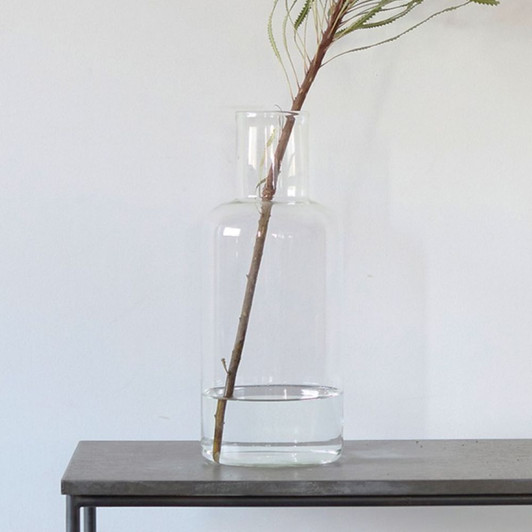 SHESAY Crown Glass Flower Vase Anulaire