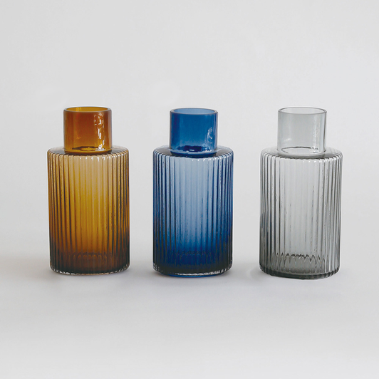 SHESAY GLASS Flower Vase Prop Tall