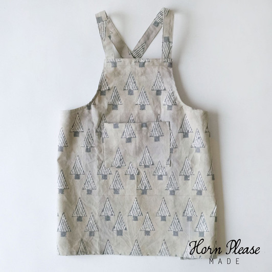 SHESAY Kid's Apron Slant Line Tree