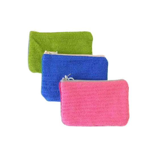 SHESAY Turf Embroidery Pouch