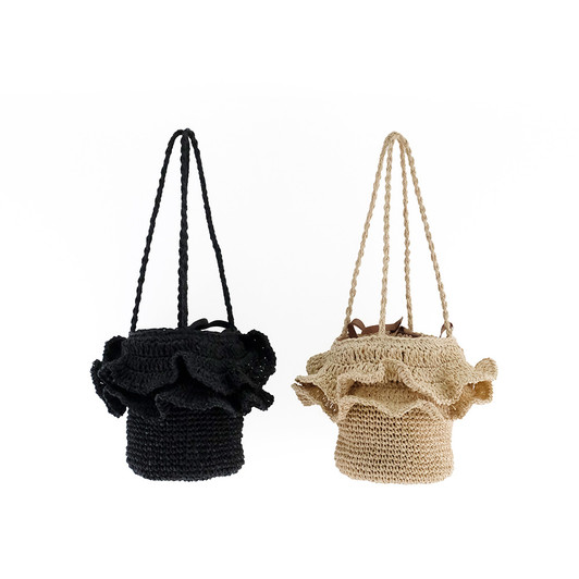 SHESAY Frilly Shoulder Bag 
