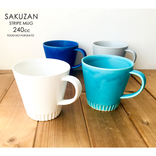 SAKUZAN Stripe Mug